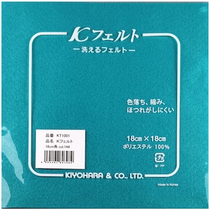 KIYOHARA�b�􂦂�t�F���g 1�����i144�E��18cm�~�c18cm�~����1mm�j�bKT1001144