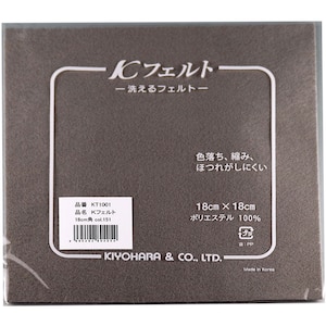 KIYOHARA�b�􂦂�t�F���g 1�����i151�E��18cm�~�c18cm�~����1mm�j�bKT1001151