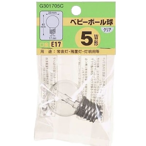 ���U���b�x�r�[�{�[���� 5W�i�N���A�j�bG301705C