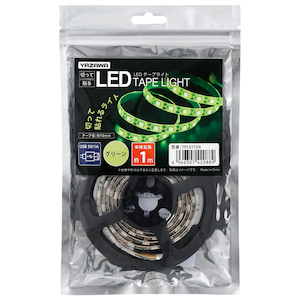 ���U���bUSB LED�e�[�v���C�g(�O���[��) 1m�bTPL011GR