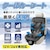 BONFORM�b�����N�b�V���� �G�A�[�u���[12V �_�u�� �T�C�Y�F520�~1100mm �J���[�F�u���b�N ���ʂ̃����h�~ ���̓t�@�������b5453-07BK