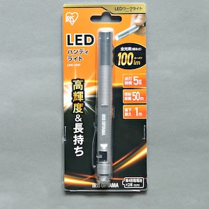 アイリスオーヤマ｜LEDハンディライトペン型　100ルーメン｜LWK-100P