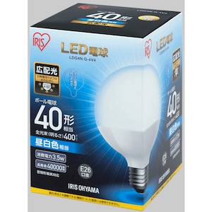 �A�C���X�I�[���}�bLED�d�� �{�[���d���` 400lm�i�����F�����j�bLDG4N-G-4V4