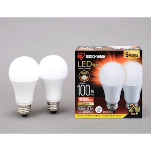 �A�C���X�I�[���}�bLED�d�� ��ʓd���` 100W�`����/1520lm(�d���F����)�y2�Z�b�g�z�bLDA12L-G-10T62P