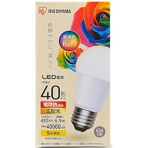 �A�C���X�I�[���}�bLED�d�� ��ʓd���` 40W�`����/485lm(�d���F����)�y1�z�bLDA7L-G-4T5HR