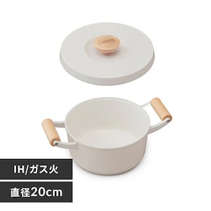 �A�C���X�I�[���}�b�yIH�Ή��z �����@20cm�@�z���C�g�bLUO-P20�ܲ�