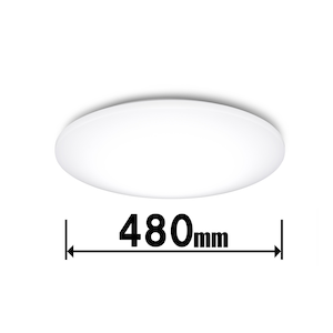 アイリスオーヤマ｜10畳～12畳用 LEDシーリングライト【カチット式】（昼光色）｜CL12D-JC