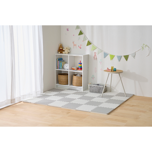 �A�C���X�I�[���}�b���o�[�V�u���W���C���g�}�b�g (�O���[/�z���C�g�E30�~30cm)18������bJMRV-318-GRY/W