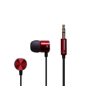 ハイレゾ対応カナルイヤホン レッド Joshin Webショップ 通販 ナガオカ P908rd
