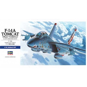 【再生産】1/72 F-14A トムキャット（ハイビジ）【E3】