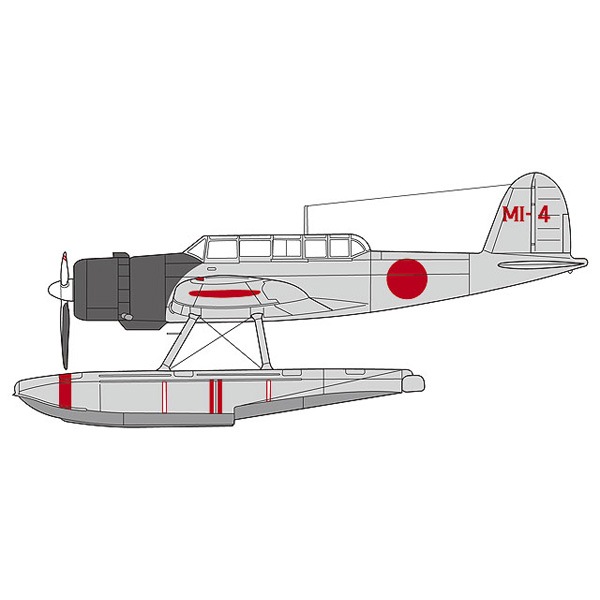 1/72 愛知 E13A1 零式水上偵察機 11型 “利根4号機”w/カタパルト 1/72 愛知 E13A1 零式水上偵察機 11型 “利根4号機”w/カタパルト