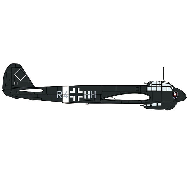 ハセガワ ユンカースJu88C-6 製作記④(完成) | 模型大隊戦闘日誌