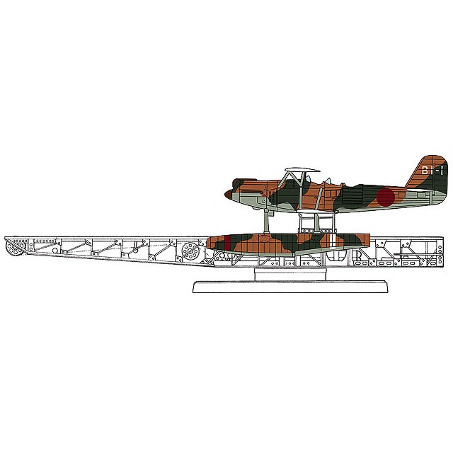 7月予約】ハセガワ 1/72 川西 E7K1 九四式一号水上偵察機 “