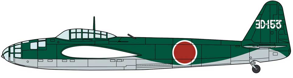 1/72 空技廠 P1Y1-S 銀河 11型 夜間戦闘機 “第302航空隊”【02413