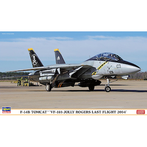 �n�Z�K���b�y�Đ��Y�z1/72 F-14B �g���L���b�g �gVF-103 �W�����[ ���W���[�X ���X�g�t���C�g 2004�h�y02434�z�bH 02434 F-14B VF-103 �ޮذۼެ��׽��ײ�