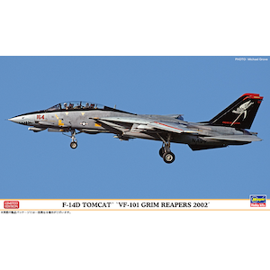 �n�Z�K���b1/72 F-14D �g���L���b�g �gVF-101 �O���� ���[�p�[�Y 2002�h�y02444�z�bH 02444 F-14D �ѷ��� VF-101 ����ذ�߰��