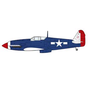 1/48 川崎 キ61 三式戦闘機 飛燕 1型 丁 アメリカ軍鹵獲機【07420