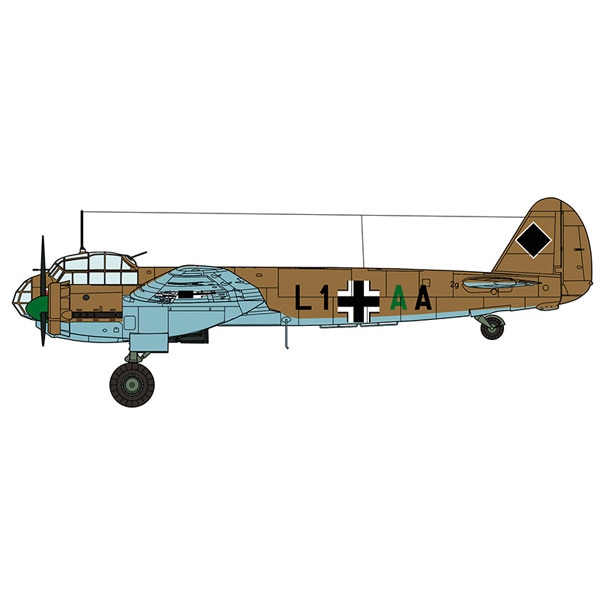 1/48 ユンカース Ju88A-10 (A-5 Trop) “北アフリカ”【07440