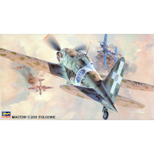 ハセガワ｜【再生産】1/48 マッキ C.202 フォルゴーレ【JT32】｜H JT32 ﾏｯｷ C.202 ﾌｫﾙｺﾞｰﾚ