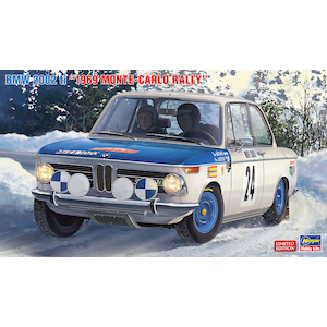 【再生産】1/24 BMW 2002 ti “1969 モンテカルロラリー”【20332】