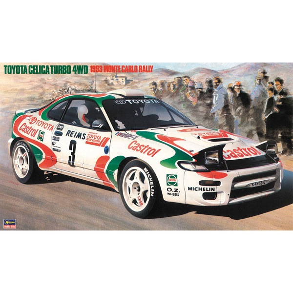 1/24 トヨタ セリカ ターボ 4WD “1993 モンテカルロ ラリー”【20401
