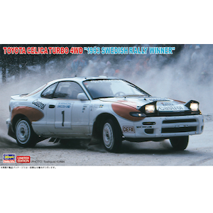 1/24 トヨタ セリカ ターボ 4WD “1993 スウェディッシュ ラリー ウィナー”【20484】【在庫処分】