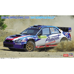 1/24 スバル インプレッサ WRC 2005 “2007 アクロポリス ラリー”【20558】【在庫処分】