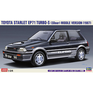 1/24 トヨタ スターレット EP71 ターボS （3ドア） 中期型【20559】