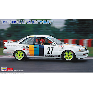 1/24 トラスト カローラ レビン AE92 “1990 JTC”【20564】