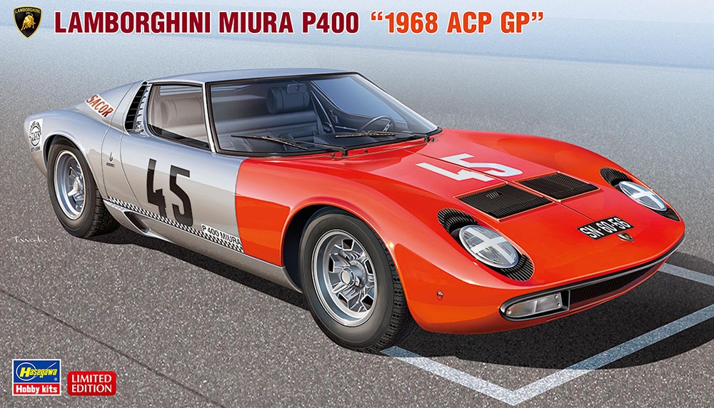 1/24 ランボルギーニ ミウラ P400 “1968 ACP GP”【20683