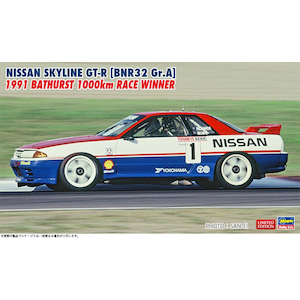 1/24 ニッサン スカイラインGT-R [BNR32 Gr.A仕様] 1991 バサースト 1000km レース ウィナー【20764】