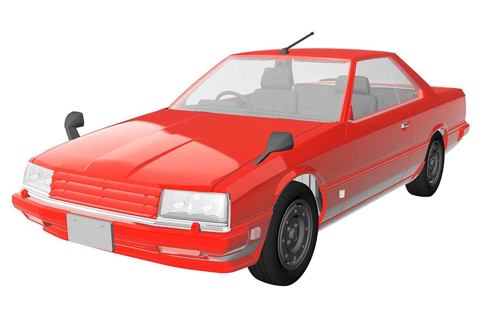 静岡ホビーショー限定180台 スカイライン 2000 RS-Turbo R30 ハセガワ on X: 