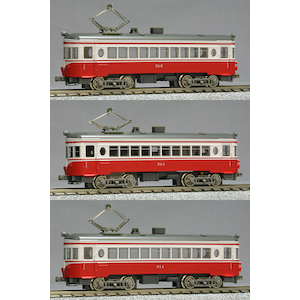 N Nt103 名古屋鉄道 名鉄 モ510形 赤白塗装 三重連セット Joshin Webショップ 通販 モデモ Nt103 メイテツモ510アカシロ
