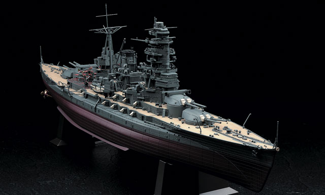 再生産】1/350 日本海軍 戦艦 長門 昭和十六年 開戦時【Z24