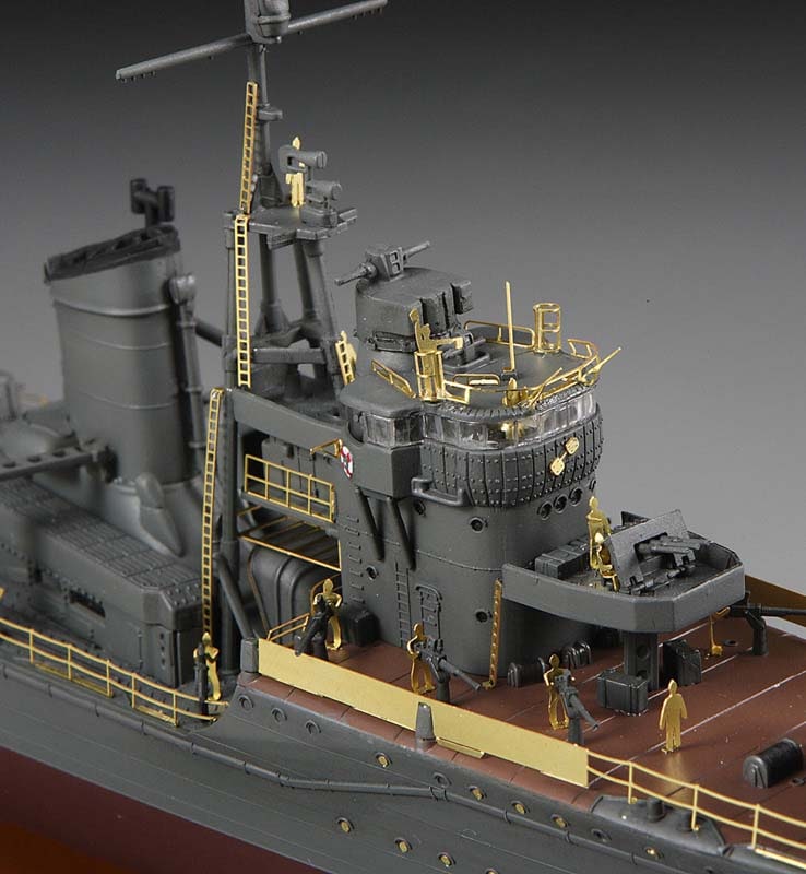 1/350 日本海軍 甲型駆逐艦 雪風 “天一号作戦 ディテールアップ