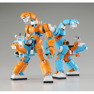 ハセガワ｜1/35 メカトロチューブ 1号 No.02”おれんじ＆みずいろ”【64791】｜H 64791 ﾒｶﾄﾛ1ｺﾞｳ No.02 ｵﾚﾝｼﾞ ﾐｽﾞｲﾛ