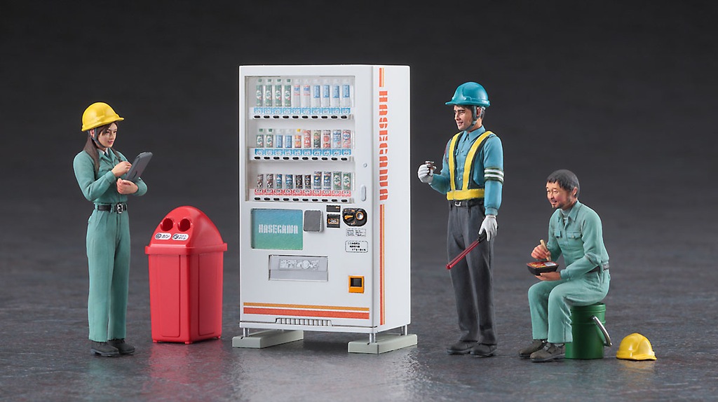 再生産】1/35 建設作業員セットB(休憩3体セット&アクセサリー 再生産】1/35 建設作業員セットB(休憩3体セット&アクセサリー