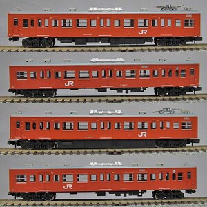 N) A0393 105系・0番台 オレンジ・可部線・集中冷房車 4両セット 