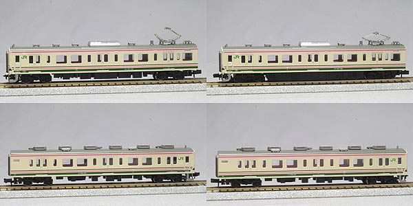 107系　100番台　前期型＋後期型　計4両セット　マイクロエース N) A0402 107系100番台 前期型 4両セット | マイクロエース