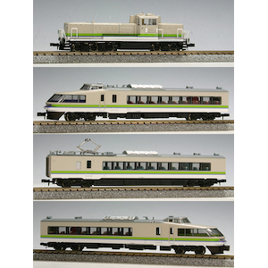 再生産】(N) A3950 485系「シルフィード」＋DE10-1701 4両セット 