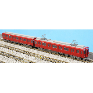 (N) A8066 近鉄9000系 赤一色 2両セット（モーターなし）
