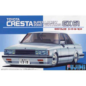 フジミ製 GX61 クレスタ スーパー ルセント 後期 弥生ホイール付 1/24 GX61 クレスタ スーパールーセント【ID114】 | フジミ