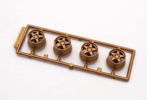 金のインプレッサ 1/24 インチアップシリーズ No.327 スバル インプレッサSti
