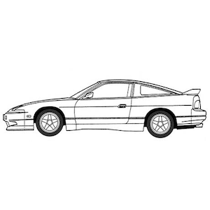 �t�W�~�b1/24 ���V���[�Y No.4 �j�b�T�� 180SX(RPS13)����^�y��4�z�b̼�� ĳ��4 Ư�� 180SX(RPS13)������