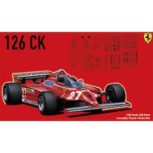 �t�W�~�b1/20 �O�����v���V���[�YNo.4 �t�F���[�� 126CK 1981�yGP-4�z�b1/20 GP4 ̪װ� 126CK