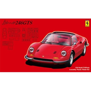 �t�W�~�b1/24 ���A���X�|�[�c�J�[�V���[�Y ��113 �t�F���[�� �f�B�m 246GTS(�X�p�C�_�[) �yRS-113�z�bF RS-113 ̪װ��ި�  246GTS ��߲�ް