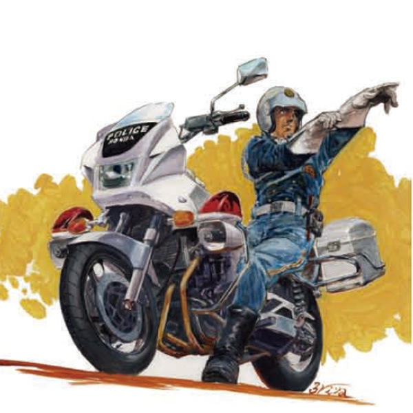 1/12 BIKEシリーズ No.8 Honda VFR800P 黒バイ 黒豹隊【BIKE-8