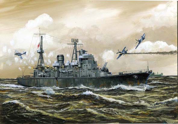 フジミ 「1/700 旧日本海軍敷設艦 津軽 放題 (つがる)1941」