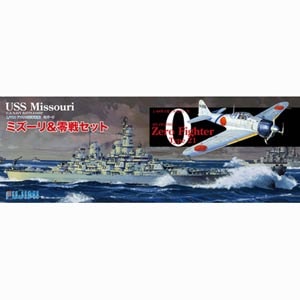 フジミ模型 1/700 特シリーズSPOT No.28 ミズーリ・零戦 セット rdzdsi3 1/700 特シリーズSPOT No.28 ミズーリ・零戦セット【特SP-28