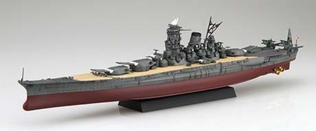 1/700 帝国海軍シリーズNo.2 日本海軍戦艦 武蔵（昭和17年/竣工